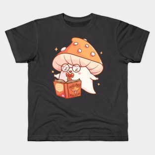Reading Mushroom Kids T-Shirt